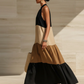 Spring Hot Sale 50% OFF!!🌿🌸Elegant Artistic Color Blocking Maxi Dress