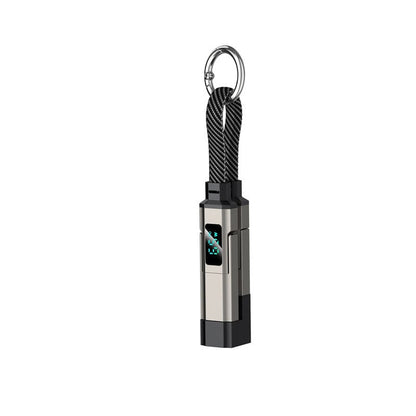 🔥Limited Time SALE 50% OFF🔥4-in-1 Digital Display Keychain Charging Cable