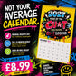 💥Early Bird Sale — 50% OFF🎁2027 Year of the Cunt Wall Calendar – Bold Graffiti Humor Calendar📆🌟