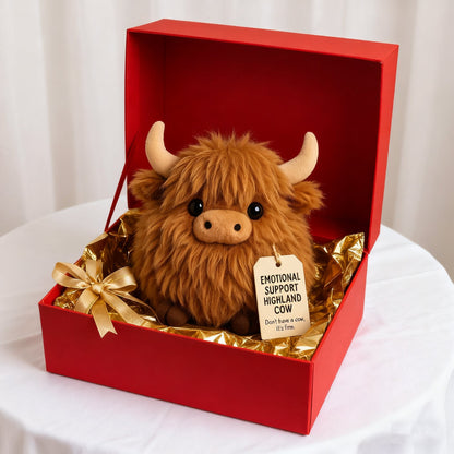 🎅Christmas Pre Sale 49% OFF🎁Emotional Support Highland Cow Plush🎉Buy 2 Free Shipping