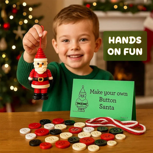 🔥Last Day Promotion 60% OFF🔥 - ☃️ DIY Button Snowman Ornament Kit