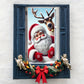 🏆Christmas Pre Sale 49% OFF - 🎉🎉Happy Christmas Door Banner(35.4x70.8in)