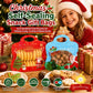 🎅LAST DAY SALE 50% OFF!!🎁Easy Fill, Easy Seal🎄 Festive Self-Seal Treat Bags – Santa & Snowman Print | Resealable, Food-Safe & Perfect for Cookies, Chocolates & Little Gifts⛄