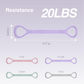 🔥Last Day 49% OFF -Figure 8 Resistance Bands – Silicone Exercise Bands for Women