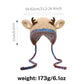 🎁Top Choice for Christmas Gifts! 🦌 Creative Antler Hat & Bag 2-in-1 – Practical and Adorable 🎄