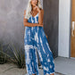 🔥Summer Hot Sale 50% OFF💝✨Women's Fashion Spaghetti Strap Printed Jumpsuit