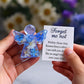 🔥Last Day: BUY 2 GET 1 FREE - 🪽Forget Me Not Dried Flower Angel Keepsake - Timeless Gift for Remembrance, Comfort & Hope