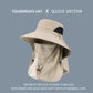 ☀️2026 HOT SALE 49% OFF🧢Wide Brim Sun Protection Hat with Removable Face&Neck Flap Cover for Men Women