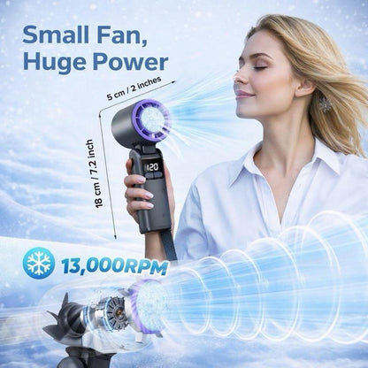 ⏳LAST DAY SALE ONLY￡9.99!!🌬️ ArcticBreeze Portable Ice-Cool Fan – Built-in Chill Plate 🧊Ultra-Quiet🔇Long-Lasting Battery🔋Instant Cooling Anywhere!✈
