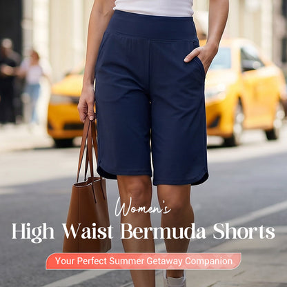 ⏳LAST DAY SALE ONLY ￡10.99!!🔥🔥Women's High-Waist Yoga Shorts with Pockets