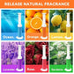 42 Flowers! 3-Tubes Toilet Gel Stamp Box Deodorizing Bathroom Freshener