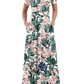 👗 V-Neck Maxi Dress — Elegant, Waist-Defining, Comfortable, and Casual Summer Long Dress