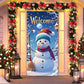 🏆Christmas Pre Sale 49% OFF - 🎉🎉Happy Christmas Door Banner(35.4x70.8in)