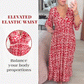 ⏳LAST DAY SALE ONLY￡13.99!!🌿💃Bohemian Casual Print V-Neck Waist Wrap Long Dress