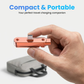 🔋Last Day Only £ 6.99⚡Fast Charging Adapter with 360° Foldable Phone Stand – 2-in-1 USB Charger