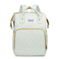 🍼4-in-1 Diaper Bag Backpack | Portable Baby Changing Travel Bed with Mosquito Net🛏️