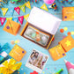 Upgraded Surprise Explosion Gift Box - Pop-Up Money & Confetti Birthday Gift(12 Bounces Surprise Gift Box)