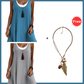 🌟LAST DAY SALE: ONLY ￡10.99!!🎁💃Women's Casual Loose Sleeveless Fake Two Piece Tank Dress