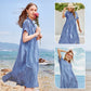 🌸Spring Sale-49% Off💃Striped Lapel Button Down Shirt Dress | With Functional Pockets