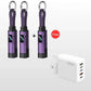 🔥Limited Time SALE 50% OFF🔥4-in-1 Digital Display Keychain Charging Cable