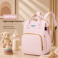 🍼4-in-1 Diaper Bag Backpack | Portable Baby Changing Travel Bed with Mosquito Net🛏️
