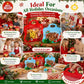 🎅LAST DAY SALE 50% OFF!!🎁Easy Fill, Easy Seal🎄 Festive Self-Seal Treat Bags – Santa & Snowman Print | Resealable, Food-Safe & Perfect for Cookies, Chocolates & Little Gifts⛄