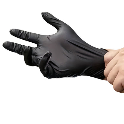 🔥Christmas Sale 49% OFF🎅100/50PCS Black Nitrile Disposable Glove