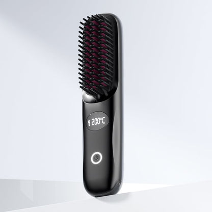 💖LAST DAY 49% OFF💖2-in-1 Straightening & Curling Cordless Hot Brush