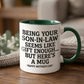🎁 Funny Mother's Day Gift from Son-In-Law – Quirky Accent Coffee Mug – "I'm Your Favorite Gift" Humor – For MIL 🤱