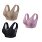 🏆 Last Day Special Price £9.99 ! 💐 Buy One Get One Free 🎁 🌸 Pure Cotton Buttonless Comfy Lifting Bra