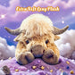 🎁Last Day Promotion 49% OFF✨Cute Cartoon Highland Cow Cuddly Toy