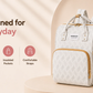 🍼4-in-1 Diaper Bag Backpack | Portable Baby Changing Travel Bed with Mosquito Net🛏️