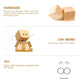 Handmade Charming Little Wooden Figure That Sways with 12PCS Magnetic Expressions