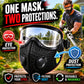 Reusable Carbon Filter Dust Mask – Built for Active Lifestyles
