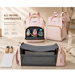 🍼4-in-1 Diaper Bag Backpack | Portable Baby Changing Travel Bed with Mosquito Net🛏️