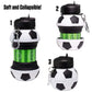 ⚽Collapsible Soccer Bottle | 34oz Expandable Food-Grade Silicone Sports Jug