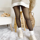 Translucent Fleece Lined Tights