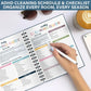 📅 New Release📕2026 version ADHD Cleaning Planner - Cleaning Schedule and Checklist Organizer for Adults and Teens