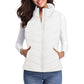 LAST DAY PROMOTION - 50%OFF🔥✨️Cozy Without Bulk: Puffer Vest Women Sleeveless Zip Up Outerwear