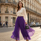 🏆Limited Time Sale 49% OFF🌊Women's Asymmetrical Chiffon Wide-Leg Pants