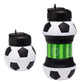 ⚽Collapsible Soccer Bottle | 34oz Expandable Food-Grade Silicone Sports Jug
