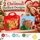 🎅LAST DAY SALE 50% OFF!!🎁Easy Fill, Easy Seal🎄 Festive Self-Seal Treat Bags – Santa & Snowman Print | Resealable, Food-Safe & Perfect for Cookies, Chocolates & Little Gifts⛄