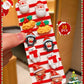 🎁Christmas Hot Sale - 🎄10pcs/Set Cute Christmas Hair Scrunchies, Ideal For Holiday Hairstyles🎀