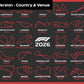 🔥Hot Sale 49% OFF-🏎️2026 Formula 1 Calendar F1 by NaughtyFrog MakerWorld
