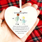 Heart-Shaped Sea Glass Ornament🌊✨ Friendship, Grandchildren & Timeless Bonds