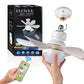 🔥SUMMER SALE - 49% OFF🔥 Bright Cool Ceiling Socket Fan & Light with Remote