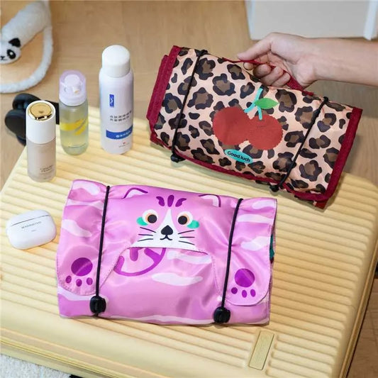 🔥Last Day 49% OFF - 🎄✨Portable Foldable Travel Toiletry Bag