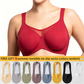 🎁Last Day Promotion 49% OFF💐Women's Elegant Sheer Full Coverage Plus Size Bra