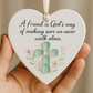 💞LAST DAY SALE 70% OFF!🧣✨️A Friend is God's Way" Religious Ornament