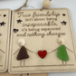 🎉Early Christmas Sale 49% OFF🎄👭True Friendship Sea Glass Keepsake Ornament